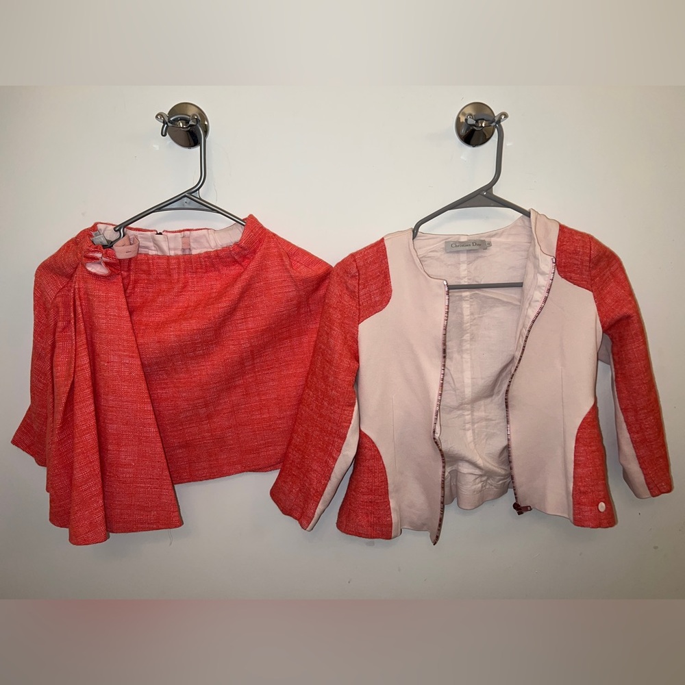 Authentic skirt and vest Christian Dior